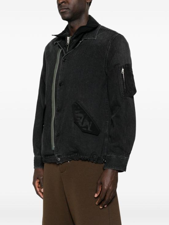 26SS 사카이 자켓 26 03928M 001 Black - SACAI