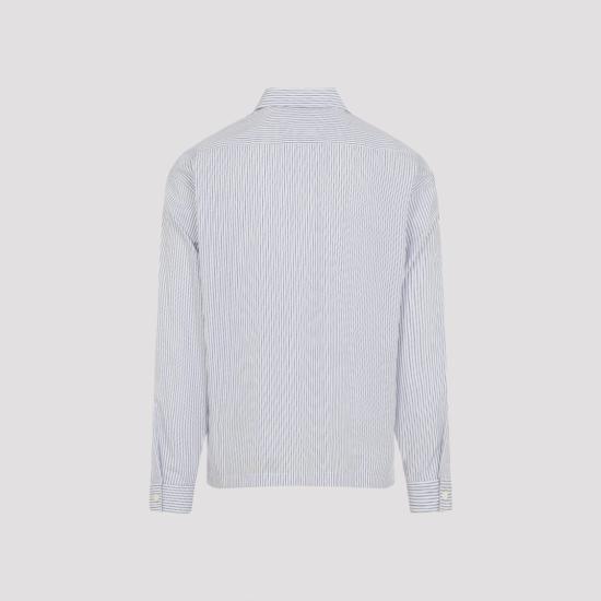 26SS 프라다 긴팔 셔츠 SC855SOOO 189F Blue - PRADA