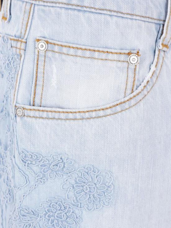 26SS 에르마노 설비노 데님 숏팬츠 D487P308APGYV Blue - ERMANNO SCERVINO