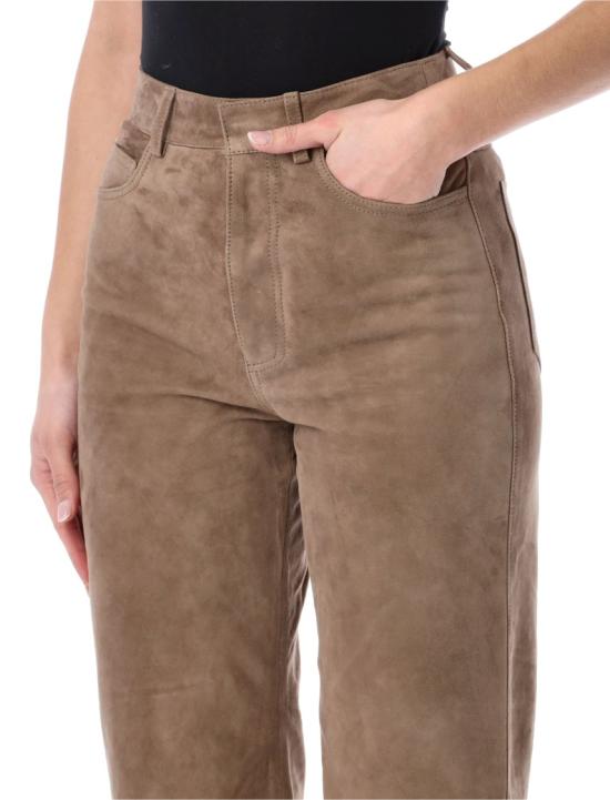 26SS 로테이트 스트레이트 팬츠 1154241683 Brown - ROTATE