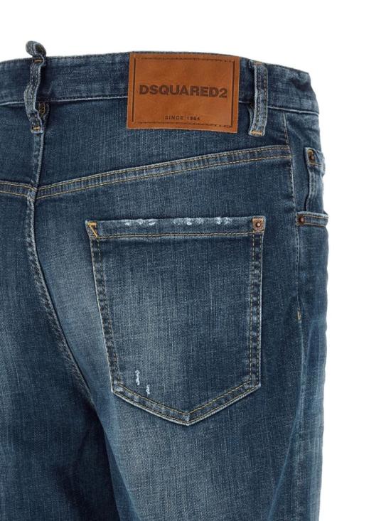 26SS 디스퀘어드2 데님 팬츠 S74LB1925 Burgundy - DSQUARED2