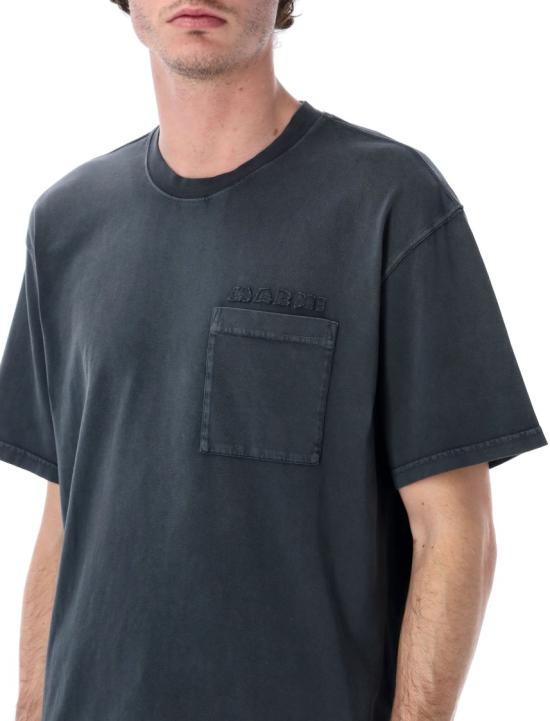 26SS 마르니 반팔 티셔츠 HUMU0358GXUSCY94 Grey - MARNI