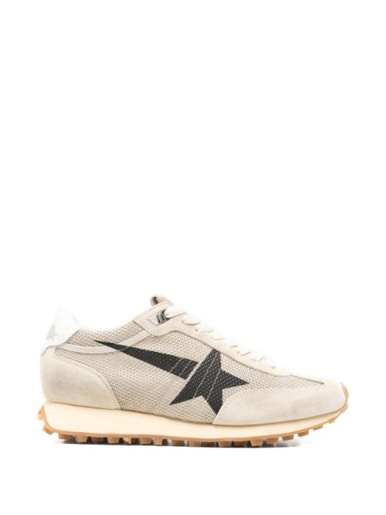 26SS 골든구스 메쉬 스웨이드 어퍼 & 블랙 스타 마라톤 스니커즈 GWF00683 F007840 15259 Neutrals