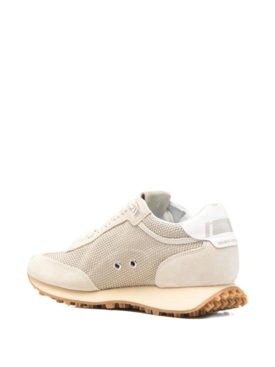 26SS 골든구스 메쉬 스웨이드 어퍼 & 블랙 스타 마라톤 스니커즈 GWF00683 F007840 15259 Neutrals - GOLDEN GOOSE