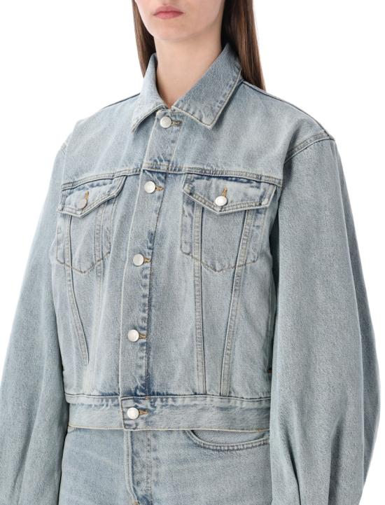 26SS 하이쿠레 데님 자켓 HEW09121DF106 Blue - HAIKURE