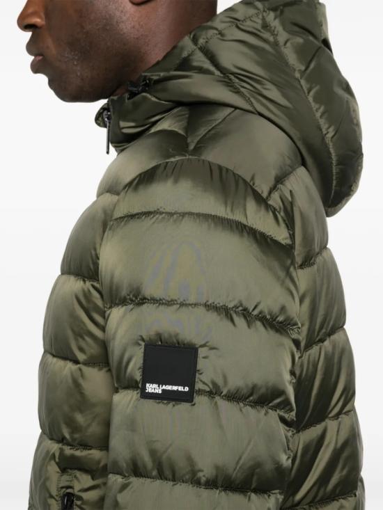 25FW 칼라거펠트 자켓 A3M150361ZK Green - KARL LAGERFELD