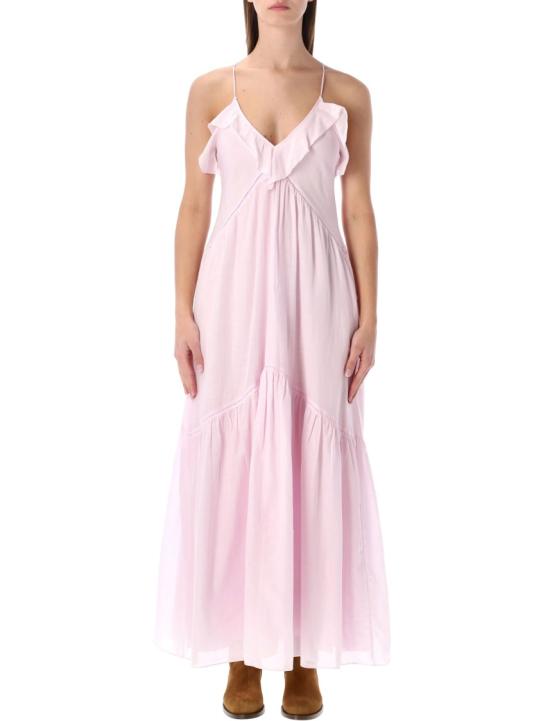 26SS 이자벨마랑에뚜왈 롱 원피스 RO1003FBB3J04E Pink