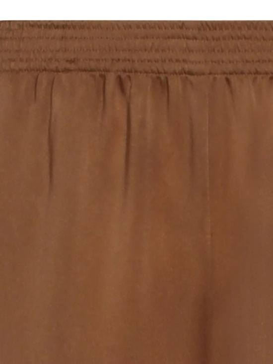26SS 파비아나 필리피 아멜리아 엔버 새틴 팬츠 PAD266F291 D9081268 Brown - FABIANA FILIPPI