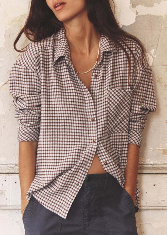  시레나 셔츠 조디 셔츠 베이비 블루 - XIRENA