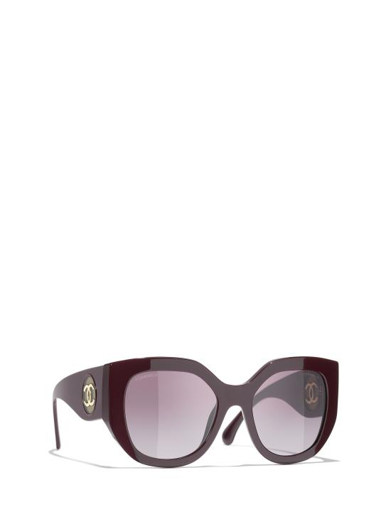 26FW 샤넬 선글라스 CH5550 1461S1 RED VENDOME - CHANEL