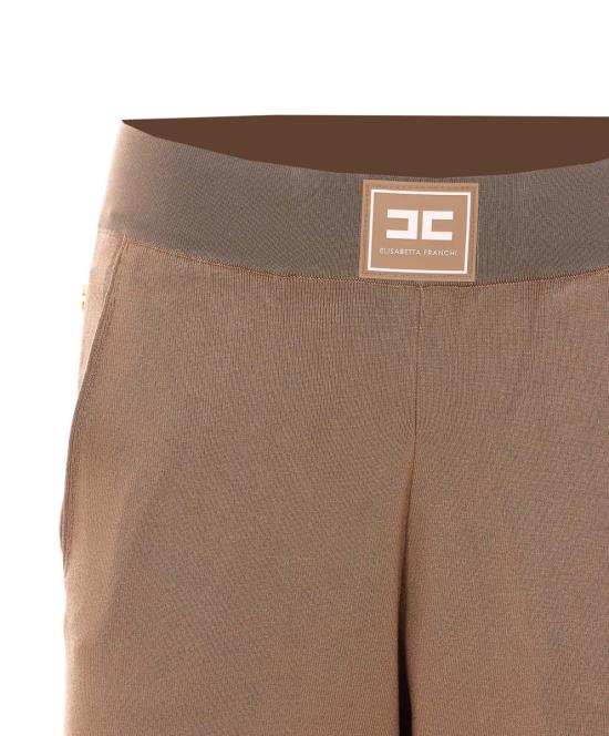 26SS 엘리자베타프랜치 숏팬츠 KP74S61E2727 BROWN - ELISABETTA FRANCHI