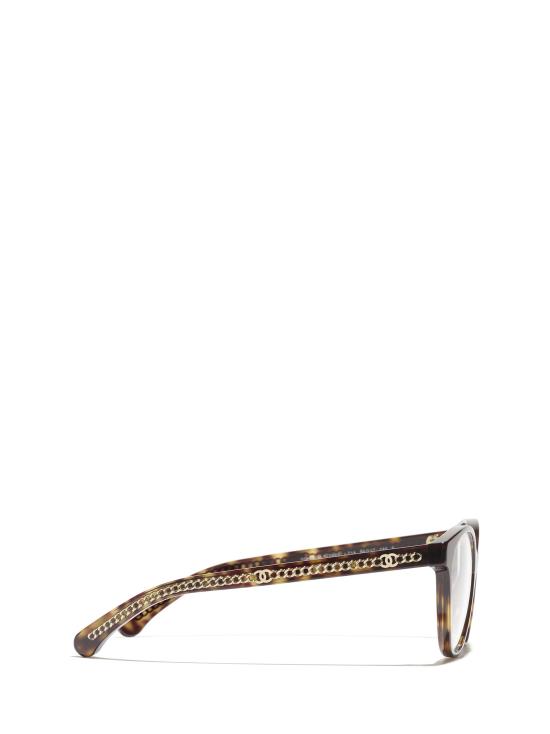 26FW 샤넬 안경 CH3493 C714 DARK HAVANA - CHANEL