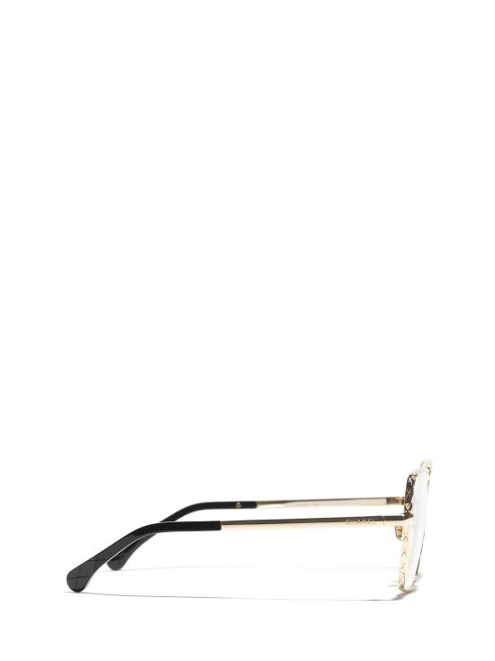 26FW 샤넬 안경 CH2226 C134 PALE GOLD - CHANEL