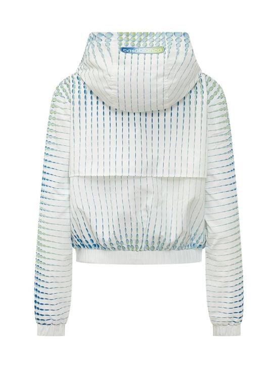 26SS 카사블랑카 숏패딩 WSP26JK453 01 WHITE - CASABLANCA