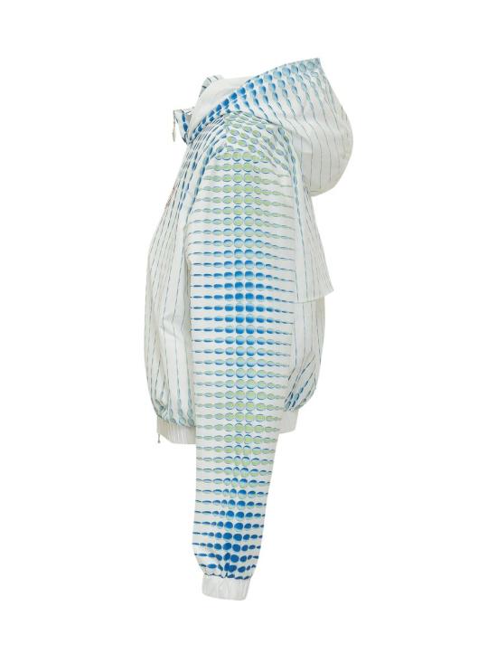 26SS 카사블랑카 숏패딩 WSP26JK453 01 WHITE - CASABLANCA