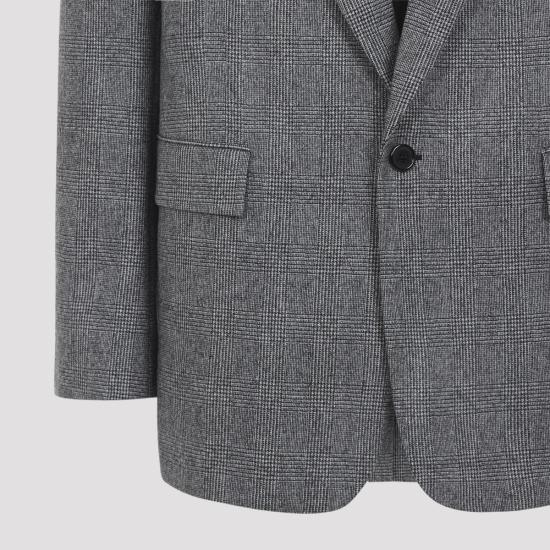 25FW 생로랑 자켓 837196 Y5H54 1095 Black - SAINT LAURENT