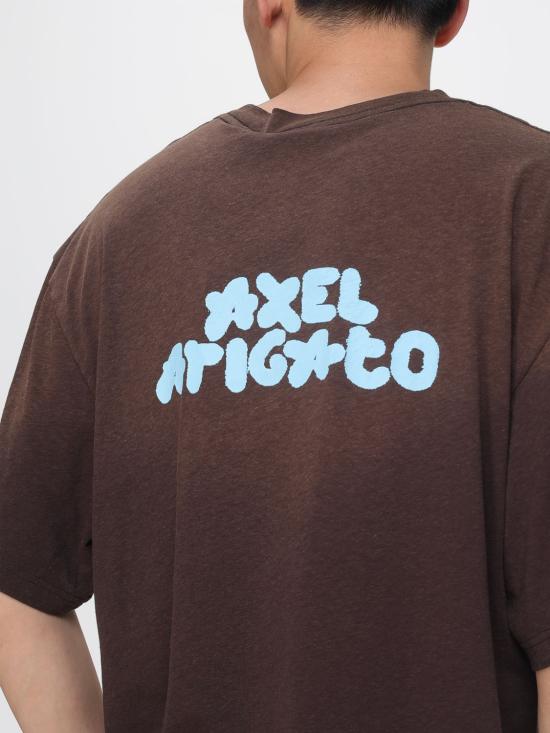 26SS 악셀 아리가토 반팔 티셔츠 A3861001 Brown - AXEL ARIGATO