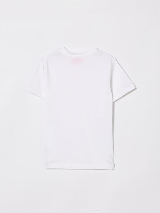 26SS [키즈] 디젤 티셔츠 J025010GRAI K100 White - DIESEL