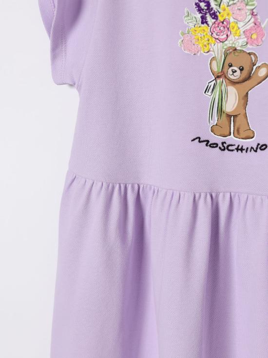 26SS [키즈] 모스키노 캐주얼 자켓 HDV0HQLFA06 51683 Lilac - MOSCHINO