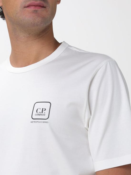 26SS 씨피 컴퍼니 반팔 티셔츠 20CLTS055A006370W 103 White - C.P. COMPANY