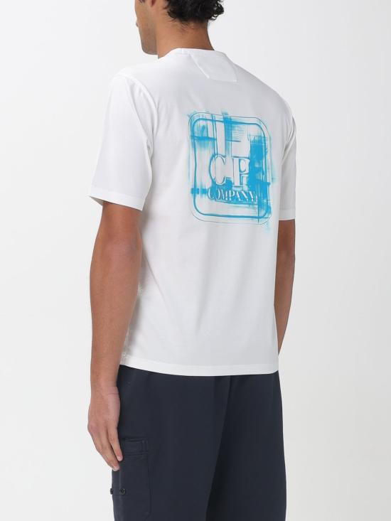 26SS 씨피 컴퍼니 반팔 티셔츠 20CLTS055A006370W 103 White - C.P. COMPANY