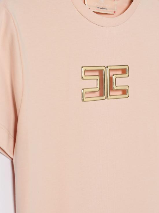 26SS [키즈] 엘리자베타프랜치 티셔츠 EFTS261JE006 C125 Pink - ELISABETTA FRANCHI