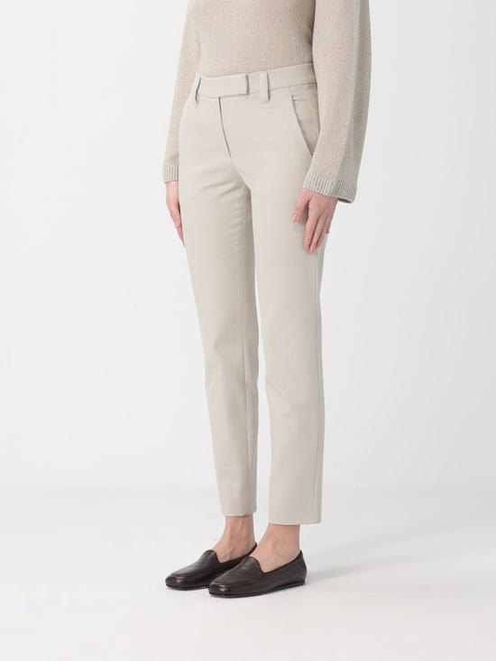 26SS 브루넬로 쿠치넬리 트레이닝/조거 팬츠 MA126P7258 C9317 White - BRUNELLO CUCINELLI