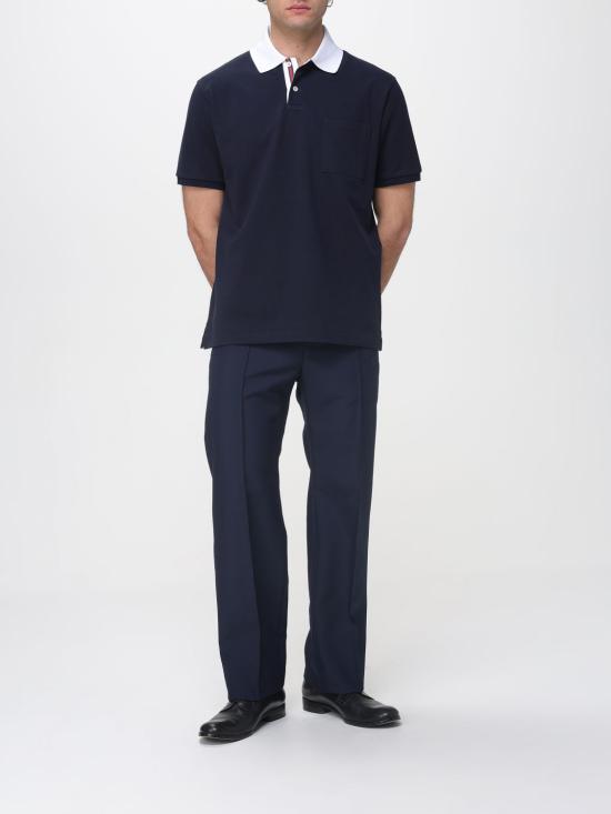 26SS 구찌 폴로 티셔츠 854632XJHOG 4002 Blue - GUCCI