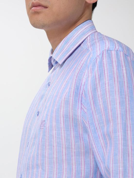 26SS 에트로 긴팔 셔츠 MRIB000299TR341 S9880 Gnawed Blue - ETRO