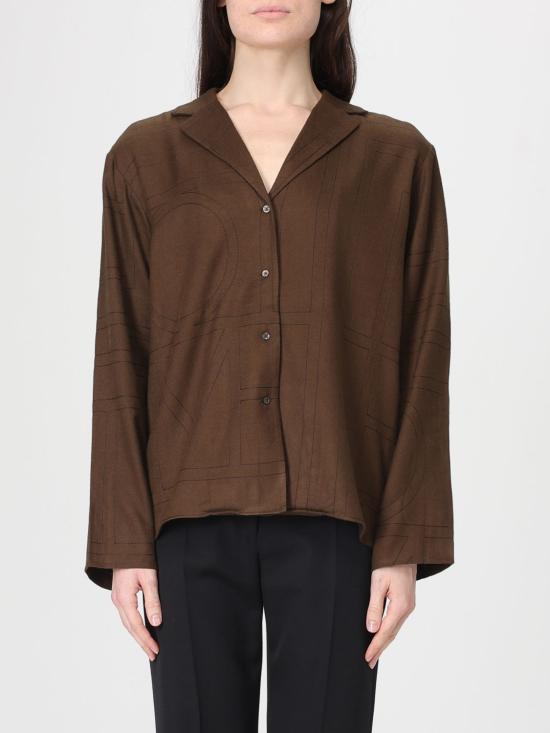 26SS 토템 셔츠 251WRT976FB0080 034 Brown