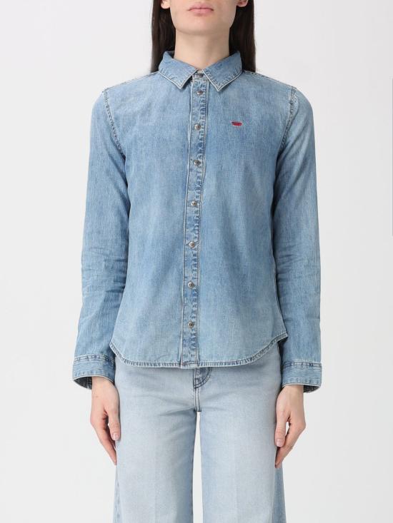 26SS 디젤 셔츠 A158080IRAB 01 Denim