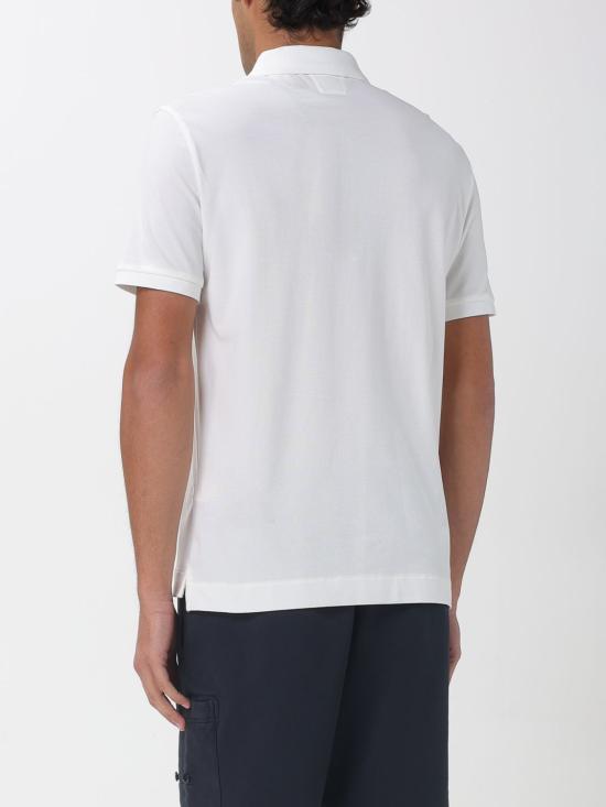 26SS 씨피 컴퍼니 폴로 티셔츠 20CLPL022A005263W 103 White - C.P. COMPANY