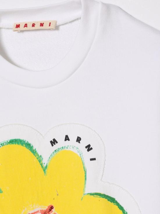 26SS [키즈] 마르니 풀오버 M01814M00V1 0M100 White - MARNI