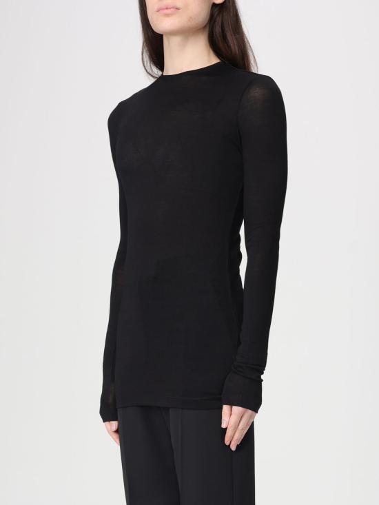 26SS 토템 스웨터 261WRT0373FB0547 001 Black - TOTEME