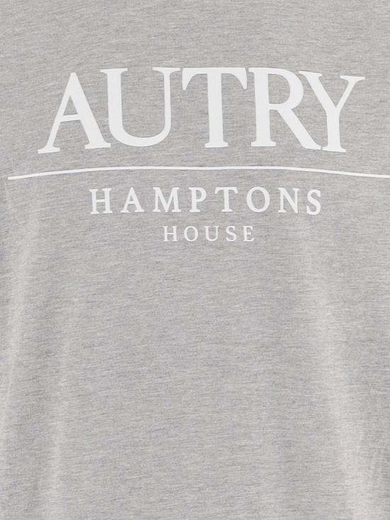 26SS 오트리 반팔 티셔츠 TSPM044D Grey - AUTRY