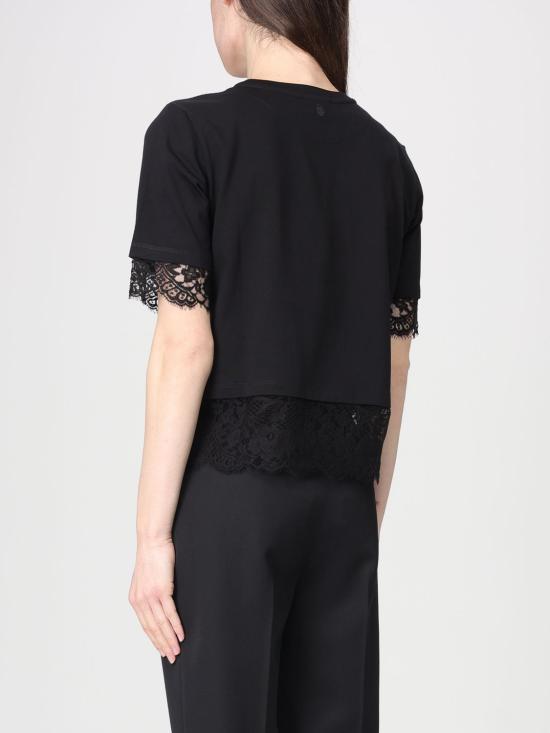 26SS 알렉산더 맥퀸 반팔 티셔츠 850805QLAE6 1000 Black - ALEXANDER MCQUEEN