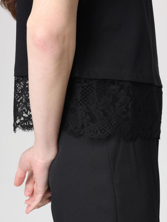 26SS 알렉산더 맥퀸 반팔 티셔츠 850805QLAE6 1000 Black - ALEXANDER MCQUEEN