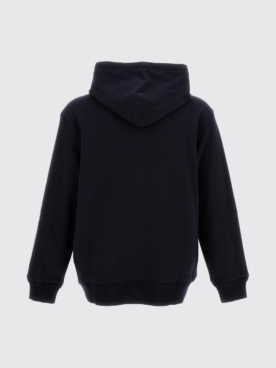 26SS 씨피 컴퍼니 다이애그널 레이즈드 플리스 집 후드 스웨트셔츠 20CMSS025A005086W 888 Blue - C.P. COMPANY