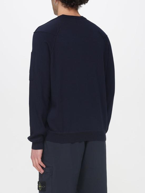 26SS 씨피 컴퍼니 코튼 씨 아일랜드 크루넥 렌즈 니트 20CMKN183A110560A 888 Blue - C.P. COMPANY