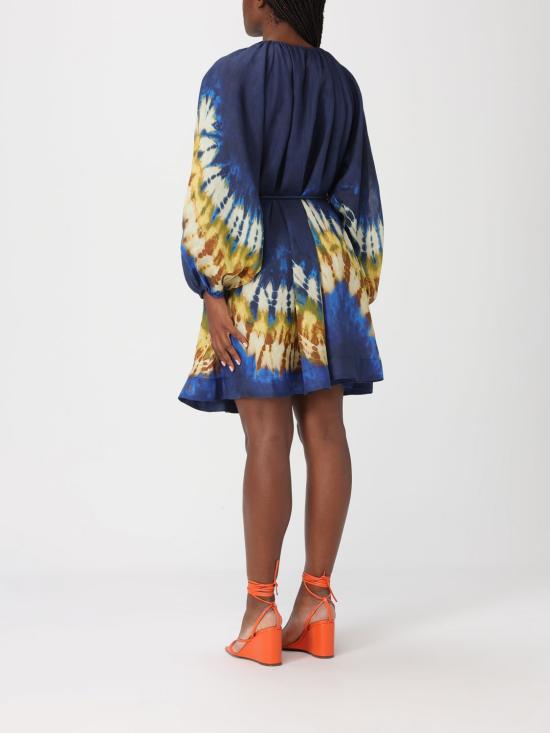 26SS 알레메 롱 원피스 6355D NAVY Blue - ALEMAIS