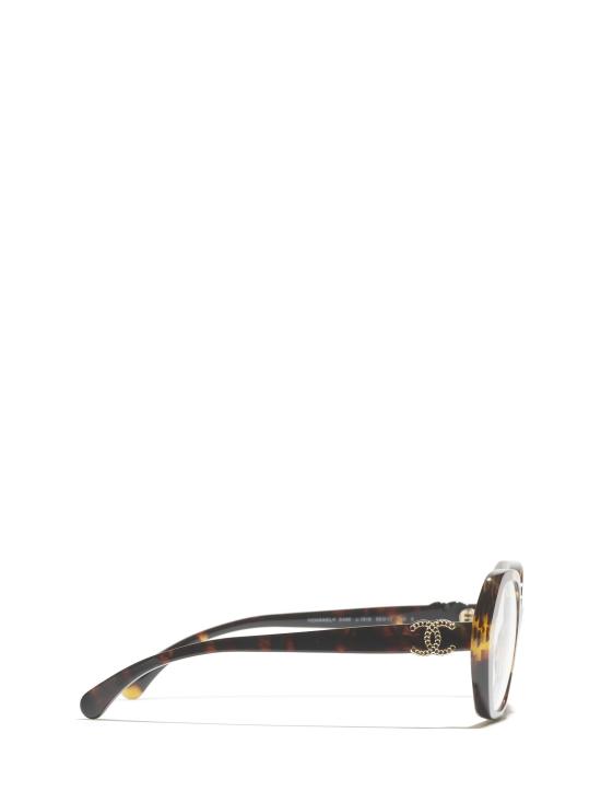 26FW 샤넬 안경 CH3496 1818 NEW EXCLUSIVE HAVANA TWEED - CHANEL