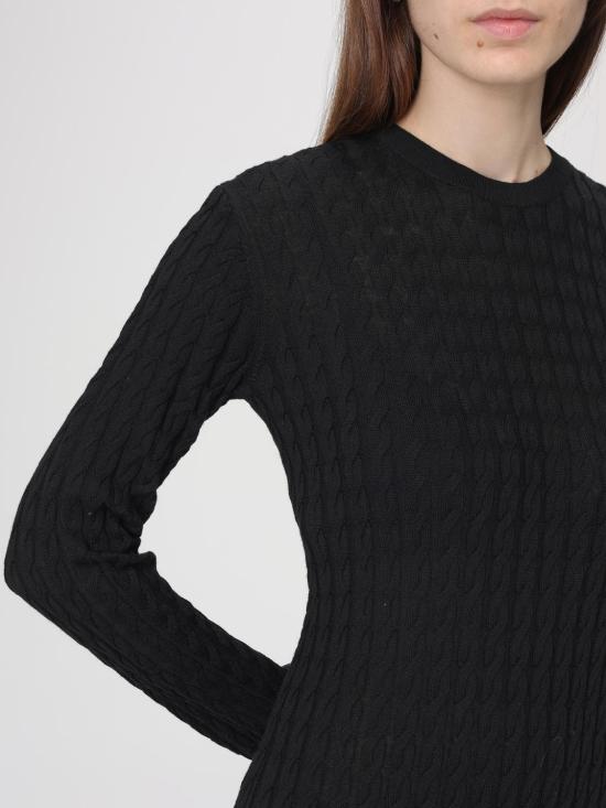 26SS 토템 롱 원피스 251WRD0142YA0036 001 Black - TOTEME