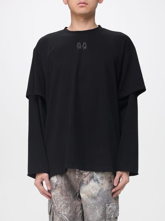 26SS 44레이블 반팔 티셔츠 B0030607FA706 P781 Black