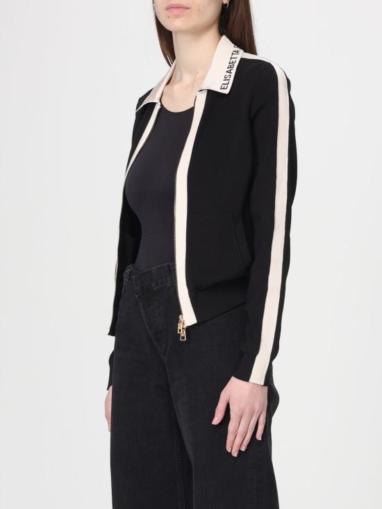 26SS 엘리자베타프랜치 스웨터 MK66S61E2 685 Black - ELISABETTA FRANCHI