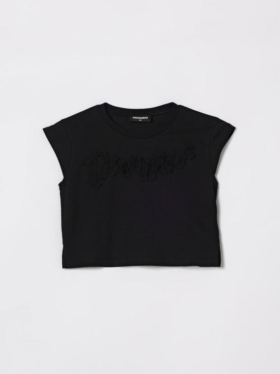 26SS [키즈] 디스퀘어드2 티셔츠 DQ3157D0015 DQ900 Black