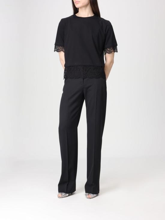 26SS 알렉산더 맥퀸 스트레이트 팬츠 847381QJAAC 1000 Black - ALEXANDER MCQUEEN