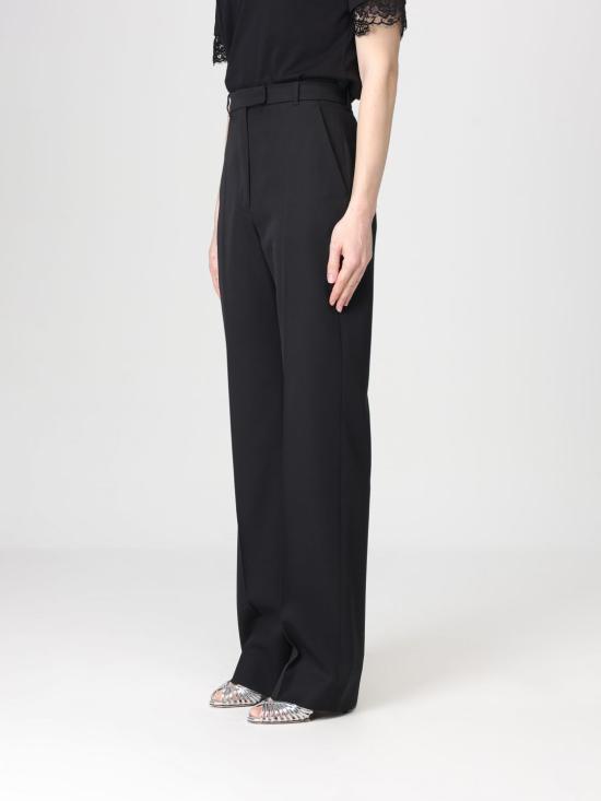 26SS 알렉산더 맥퀸 스트레이트 팬츠 847381QJAAC 1000 Black - ALEXANDER MCQUEEN