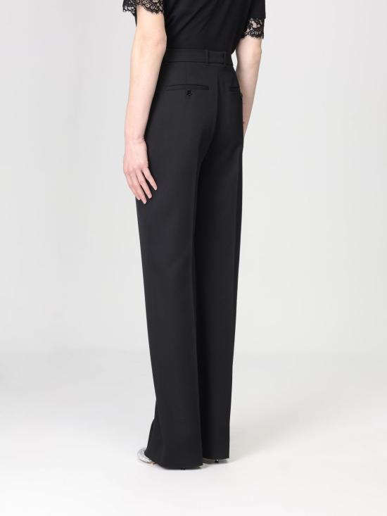 26SS 알렉산더 맥퀸 스트레이트 팬츠 847381QJAAC 1000 Black - ALEXANDER MCQUEEN