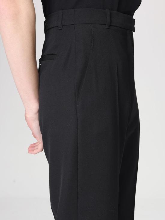 26SS 알렉산더 맥퀸 스트레이트 팬츠 847381QJAAC 1000 Black - ALEXANDER MCQUEEN