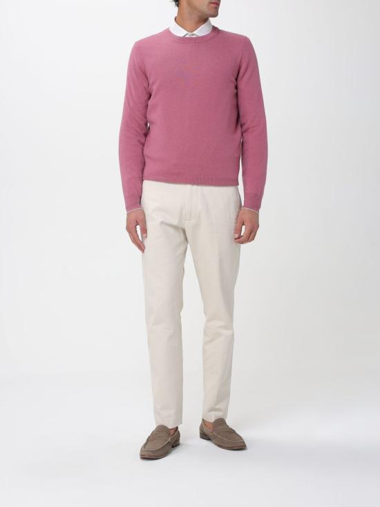 26SS 브루넬로 쿠치넬리 캐시미어 니트 M2200100 CRZ64 Red - BRUNELLO CUCINELLI